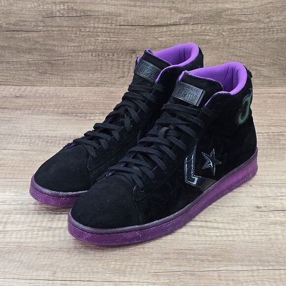Converse All Star Pro Leather Joe Freshgood Men's Size 12 Black Suede Sneakers - Picture 9 of 9